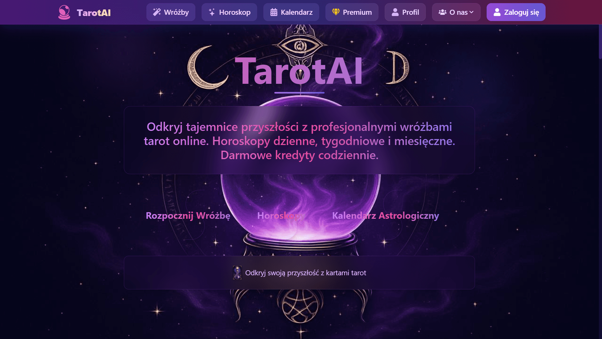 TAROT AI: GDZIE MAGIA SPOTYKA NODE.JS